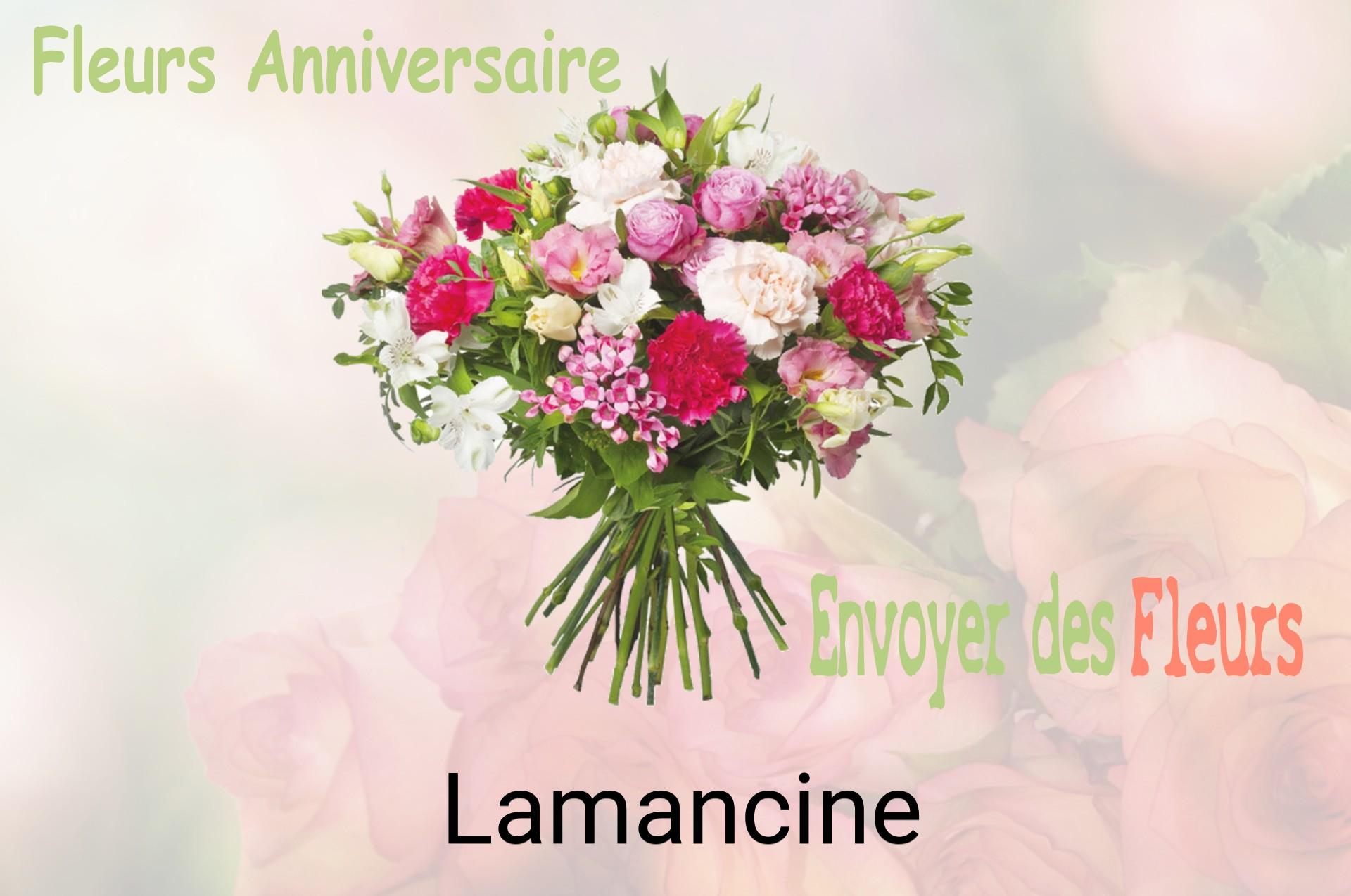 Bouquet de fleurs d’anniversaire livré à Lamancine