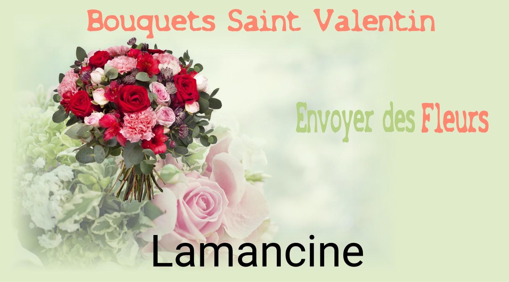 Roses de Saint-Valentin livrées à Lamancine